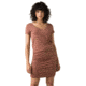 prAna Foundation Dress - Womens, Vino Heather Stripe, Small, W31180370-VIHS-S