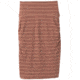 prAna Foundation Skirt - Womens, Vino Heather Stripe, Medium, W31202122-VIHS-M