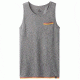 prAna Garrity Tank Mens, Gravel Heather, Small, M11181404-GRHT-S