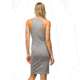 prAna Foundation Rib Dress - Womens, Heather Grey, L, 1971491-020-L