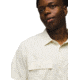 prAna Lost Sol Short Sleeve Shirt Standard Fit - Mens, Chalk, XXL, 1972351-101-ST-XXL