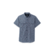 prAna Lost Sol Short Sleeve Shirt Standard Fit - Mens, Nautical Heather, S, 1972351-400-ST-S