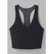 prAna Momento Crop Top - Womens, Large, Black, 1963231-002-L