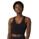 prAna Momento Crop Top - Womens, Large, Black, 1963231-002-L