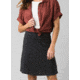 prAna Valencie Skirt - Womens, Black, Medium, W31202117-BLK-M