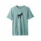 prAna Wise Ass Journeyman Tee - Men's, Sweetwater Green Heather, Small, M11180479-SGHT-S