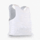 Premier Body Armor NIJ Certified Discreet Executive Vest Level IIIA, White, Medium, DEV-White-M
