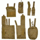 Sniper Cross Draw Tactical Multi Function Vest, Tan, ASVT02-T