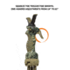 Primos Hunting Trigger Stick Gen 3 Jim Shockey Tall Tripod, 24-62in, Truth Camo, Clam, 65815