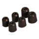 Pro Ears HTBT Tips 3 Pairs Per Bag, Black, Extra Small, PEEBHTBTTIPXS