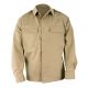 Propper BDU 2-Pocket Coat, 65/35 Poly/Cotton Battle Rip, Size 3XL-Long, Khaki
