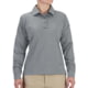 Propper EdgeTec Long Sleeve Polo - Women's, Heather Grey, 5XL, F58255M0235XL