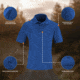 Propper EdgeTec Short Sleeve Polo - Womens, Cobalt Blue, XL, F58035M452XL
