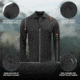 Propper Raglan Long Sleeve Utility Polo - Mens, Black, XS, F531301001XS