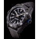 ProTek Carbon USMC Dive Watch, Carbon Case/Black&amp;Blue Dial/Black Strap, One Size, PT1013