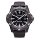 ProTek Carbon USMC Dive Watch, Carbon Case/Black&amp;Desert Sand Dial/Black Strap, One Size, PT1016