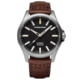 ProTek 3100 Titainum USMC Field Watch, 40mm Case Diameter, Dark Tan Strap, Black, ONE SIZE, 3101