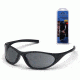 Pyramex Zone II Safety Eyewear - Gray Lens, Matte Black Frame SB3320E3