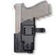Q-Series INVISUS TLR7X Light Compatible Inside the Waist Band Holster, Glock, Ambidextrious, Matte, Black, INVISUS01