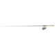 Quantum Benchmark Spinning Reel and Rod Combo, 7ft, 1-PC, Medium-Light, Fast Rod, Graphite Composite Blank, SZ 3000 Reel, 5+1 Bearings, 6.2-1 Ratio, Silver/Blue, BK3000701ML815.P2