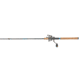Quantum Benchmark Spinning Reel and Rod Combo, 7ft, 1-PC, Medium-Light, Fast Rod, Graphite Composite Blank, SZ 3000 Reel, 5+1 Bearings, 6.2-1 Ratio, Silver/Blue, BK3000701ML815.P2