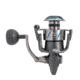 Quantum Benchmark Spinning Reel and Rod Combo, 7ft, 1-PC, Med-Heavy, Moderate-Fast Rod, Graphite Composite Blank, SZ 6000 Reel, 5+1 Bearings, 5.6-1 Ratio, Silver/Blue, BK6000701MH1225.P2