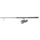 Quantum Benchmark Spinning Reel and Rod Combo, 7ft, 1-PC, Med-Heavy, Moderate-Fast Rod, Graphite Composite Blank, SZ 6000 Reel, 5+1 Bearings, 5.6-1 Ratio, Silver/Blue, BK6000701MH1225.P2
