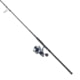 Quantum Merit Free Liner Spinning Rod and Reel Combo, 10ft, Heavy, 2 Pieces, 20-40lb, Gray/Black, 8000, MFL8000102H2040.P2