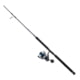 Quantum Merit Spinning Rod and Reel Combo, 6ft 6in, Medium Heavy, 30-80lb, 1 Pieces, Gray/Black, 5000, MT5000661MH3080.P2