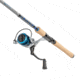Quantum Strive Spinning Reel and Rod Combo, 7ft, 1-PC, Light, Fast Rod, Graphite Composite Blank, SZ 2500 Reel, 4+1 Bearings, 6.2-1 Ratio, Silver/Blue, SV2500701L612.P2