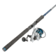 Quantum Strive Spinning Reel and Rod Combo, 7ft, 1-PC, Medium, Fast Rod, Graphite Composite Blank, SZ 5000 Reel, 4+1 Bearings, 5.6-1 Ratio, Silver/Blue, SV5000701M1220.P2