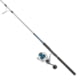 Quantum Strive Spinning Reel and Rod Combo, 7ft, 1-PC, Medium, Fast Rod, Graphite Composite Blank, SZ 5000 Reel, 4+1 Bearings, 5.6-1 Ratio, Silver/Blue, SV5000701M1220.P2