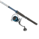Quantum Strive Spinning Reel and Rod Combo, 7ft, 1-PC, Medium-Heavy, Moderate-Fast Rod, Graphite Composite Blank, SZ 6000 Reel, 4+1 Bearings, 5.6-1 Ratio, Silver/Blue, SV6000701MH1225.P2