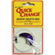 Quick Change Quick Death- 1 1/2in Wing Rig- SZ 2 Quick Death Hook- 66in 14# test - Purple, QW26
