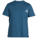 Quiksilver Heritage Short Sleeve UPF 50 Surf Tee - Mens, Majolica Blue, Large, EQYWR03236-BSM0-L