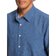 Quiksilver Waterman Cane Island Short Sleeve Shirt - Mens, Parisian Night, Large, EQMWT03234-BYP0-L