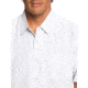 Quiksilver Waterman Cane Island Short Sleeve Shirt - Mens, White, Medium, EQMWT03234-WBB0-M