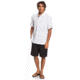Quiksilver Waterman Cane Island Short Sleeve Shirt - Mens, White, Medium, EQMWT03234-WBB0-M