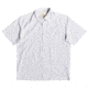 Quiksilver Waterman Cane Island Short Sleeve Shirt - Mens, White, Medium, EQMWT03234-WBB0-M