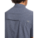 Quiksilver Waterman Tech Tides Short Sleeve UPF 30 Shirt - Mens, Parisian Night Marl, Medium, EQMWT03225-BYPH-M