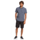Quiksilver Waterman Tech Tides Short Sleeve UPF 30 Shirt - Mens, Parisian Night Marl, Medium, EQMWT03225-BYPH-M