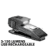 Quiqlite QuiqLiteX1 LED Light, Blue/White, QL-QX1BW3
