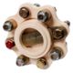 R &amp; D Marine Flexible Shaft Coupling f/5" B/W, Hurth - 13HP/100RPM Capacity, 910-009