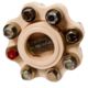 R &amp; D Marine Flexible Shaft Coupling f/5" B/W, Hurth - 20HP/100RPM Capacity, 910-029