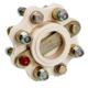 R &amp; D Marine Flexible Shaft Coupling f/5" B/W, Hurth - 8HP/100RPM Capacity, 910-044