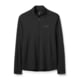 Rab Force Long Sleeve Zip - Men's, Black, Medium, QCC-39-BLK-MED