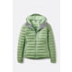 Rab Microlight Alpine Hoody - Women's, Dark Fig Green, 10/Small, QDB-93-DFG-10