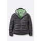 Rab Microlight Alpine Hoody - Women's, Graphene, 12/Medium, QDB-93-GRH-12