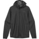 Rab Windgather Hooded Jacket - Men's, Black, Extra Large, QWS-84-BLK-XLG