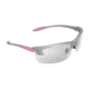 Radians Women's Shooting Glass, Pink Frame, Clear Lens RADPG0810CS